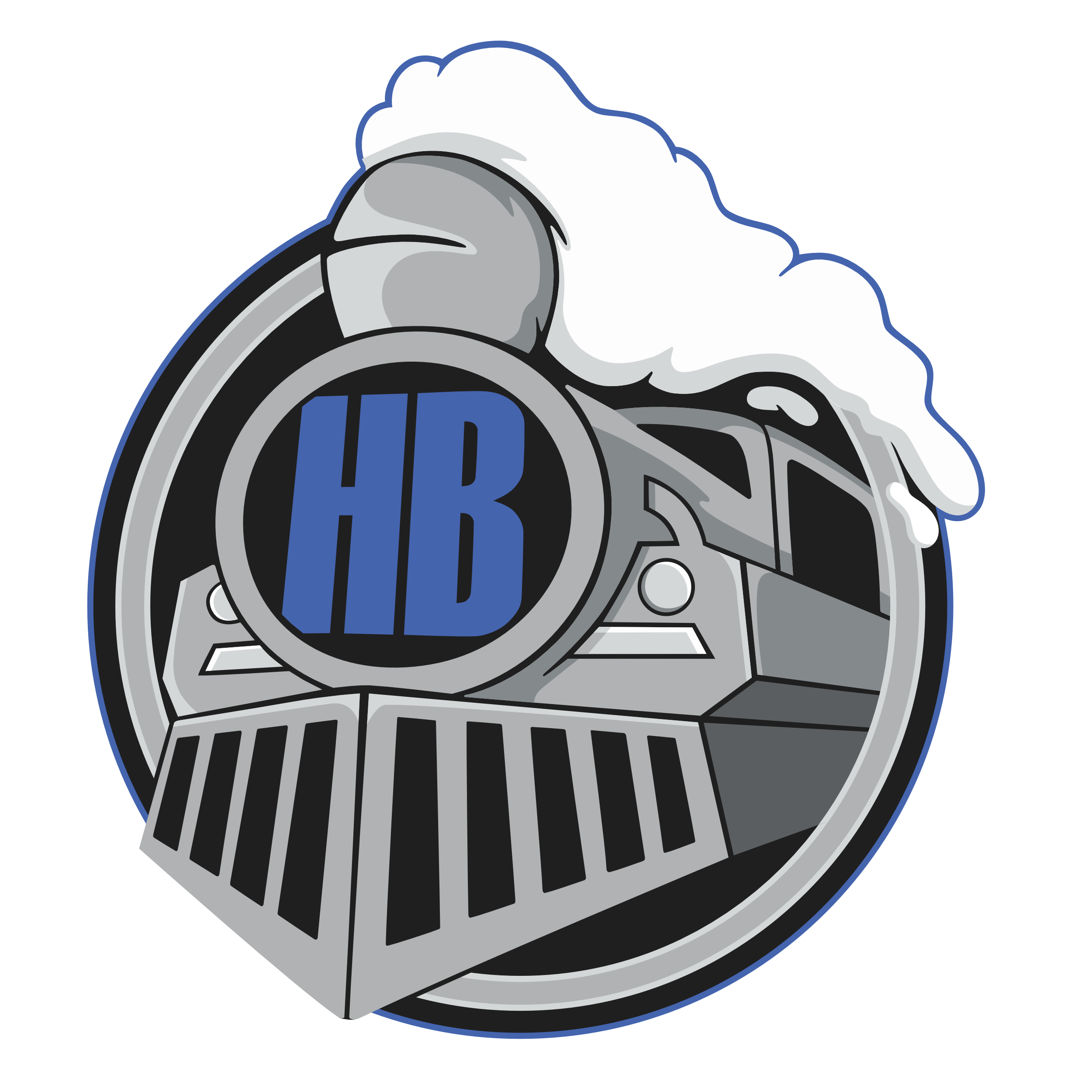 HornBlasters logo